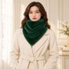 Faux Fur Faux Fur Scarf Long Wrap Neck Warmer New Triangle Neck Scarf  Winter Outfits