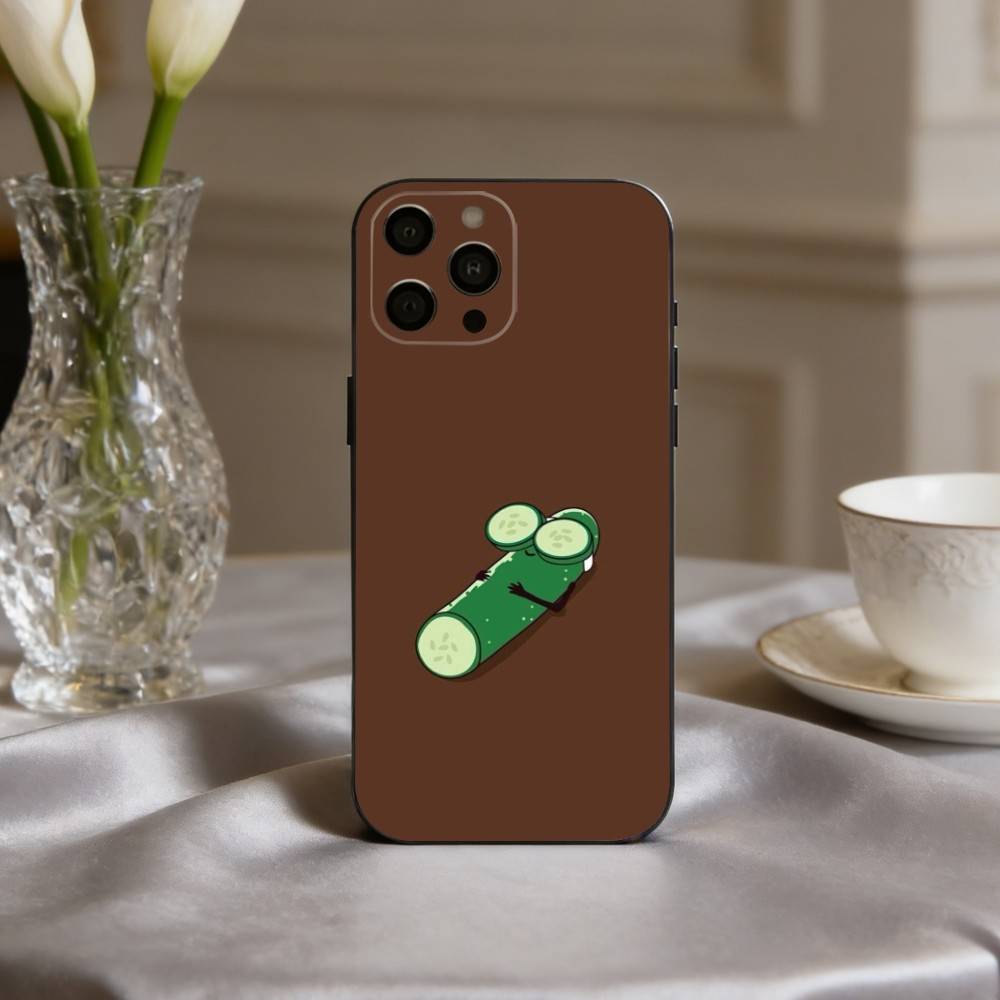 

F-Funny Food Fancy art Phone Case For iPhone 17,16,15,14,13,12,11 Plus,Pro Max,XS,Soft Silicone Black Cover iPhone14Pro