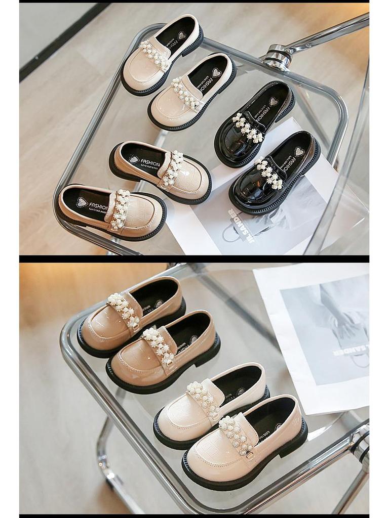 Retro-Lederschuhe für Mädchen 2025: Weiche Sohle Kleinkind- & Baby Prinzessin Schuhe für Frühling & Herbst