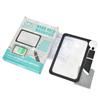 5X Handheld Reading Magnifying Glass Full Page Large Illuminated Magnifier With 48 Led Lights Square Loupe Lens For Seniors Gift