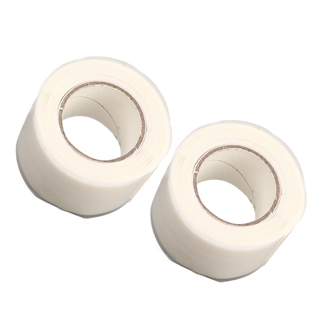 2pcs Silicone Grip Tapes Self Fusing Flexible Tape Portable Double Sided Sealing Tape for Canoe