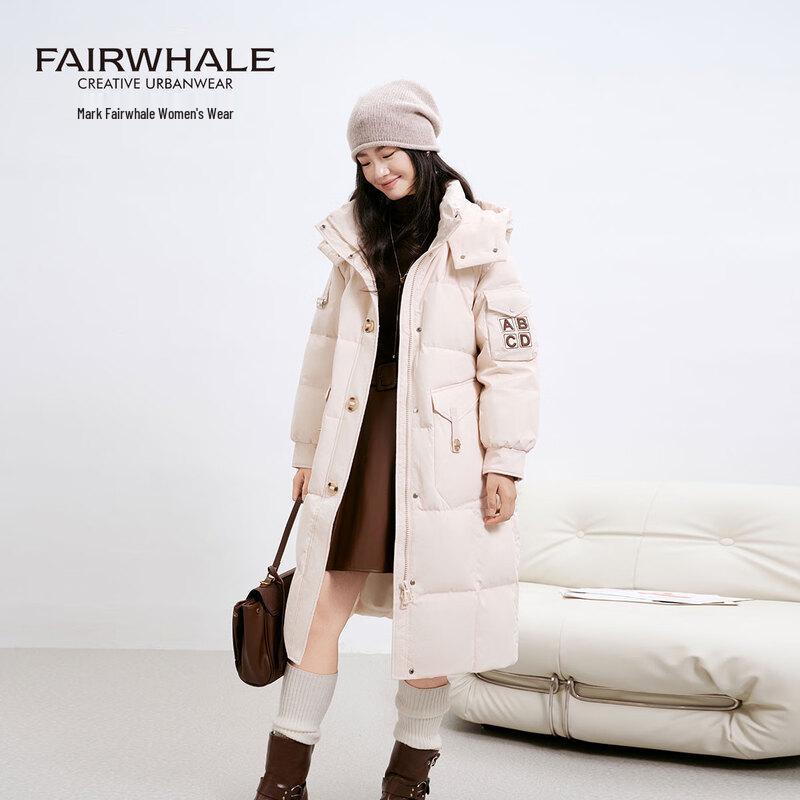 Mark Fairwhale Women's Long Hooded Duck Down Parka