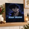 Solo Leveling Custom Name Text 5D Diamond Painting Kit DIY Full Drill Diamond Art Decoration
