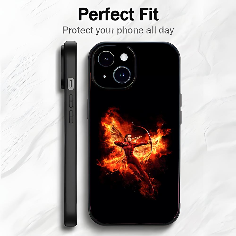 Popular Dystopian Movie T-The Hunger Games Phone Case Phone Case Soft Packaging Lightweight For iPhone17 16 15 14 13ProMax