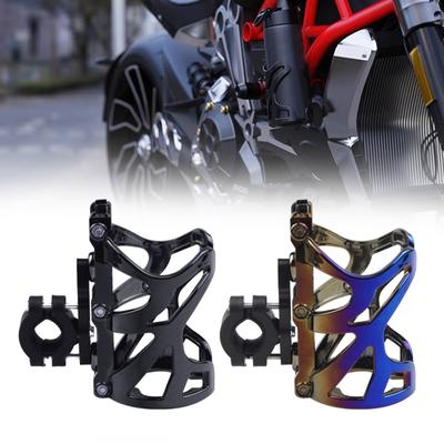 Suporte para garrafa de água para guidão de motocicleta, suporte para scooter, MTB, bicicleta, bebida, copo, acessório para motocicleta