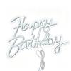 LED Neon Happy Birthday Decorative Sign - Acrylic Light for Party Atmosphere