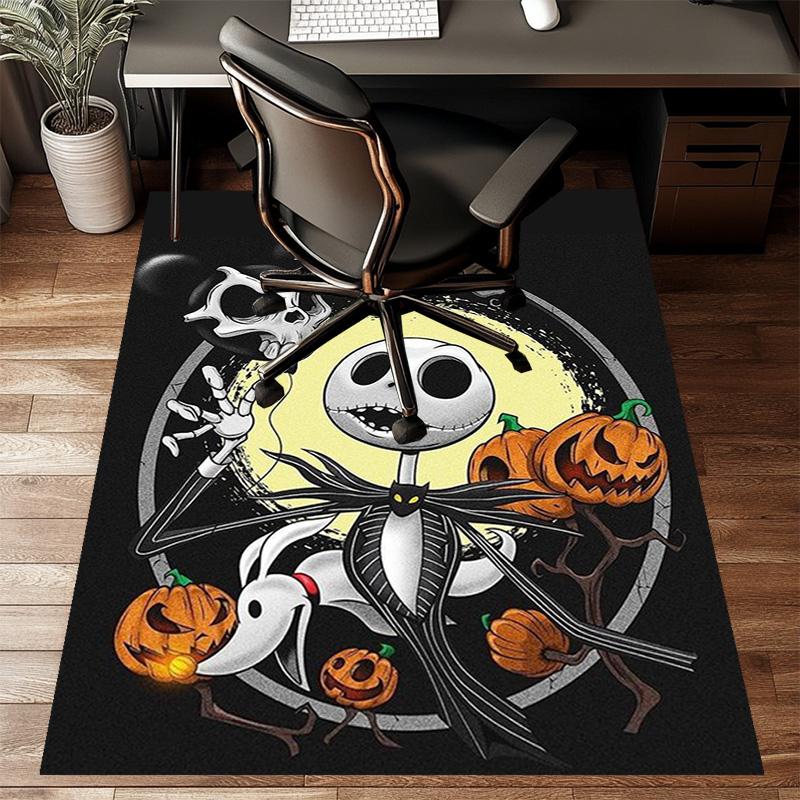 Custom Jack Mat Personalized Name, Polyester Washable Indoor Entryway Rug, Gift for Christmas, Easter, Thanksgiving Day