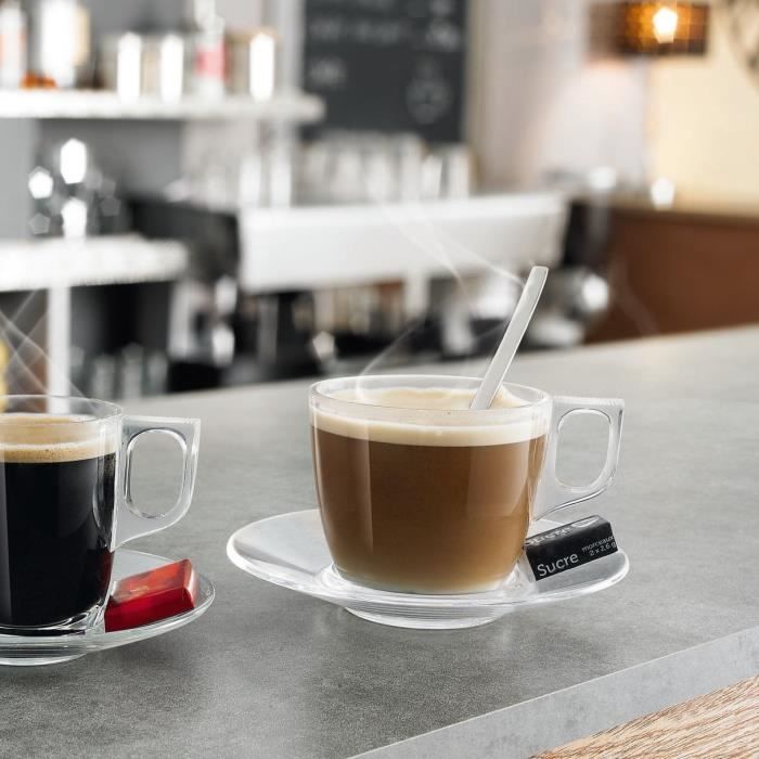 Tasse En Verre Trempé - ARCOROC - Voluto - 22cl - Empilable - Ergonomique