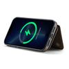 MAGKING K3 Series For iPhone 13 Pro Max Case Compatible with MagSafe Wallet PC+TPU+PU Phone Cover