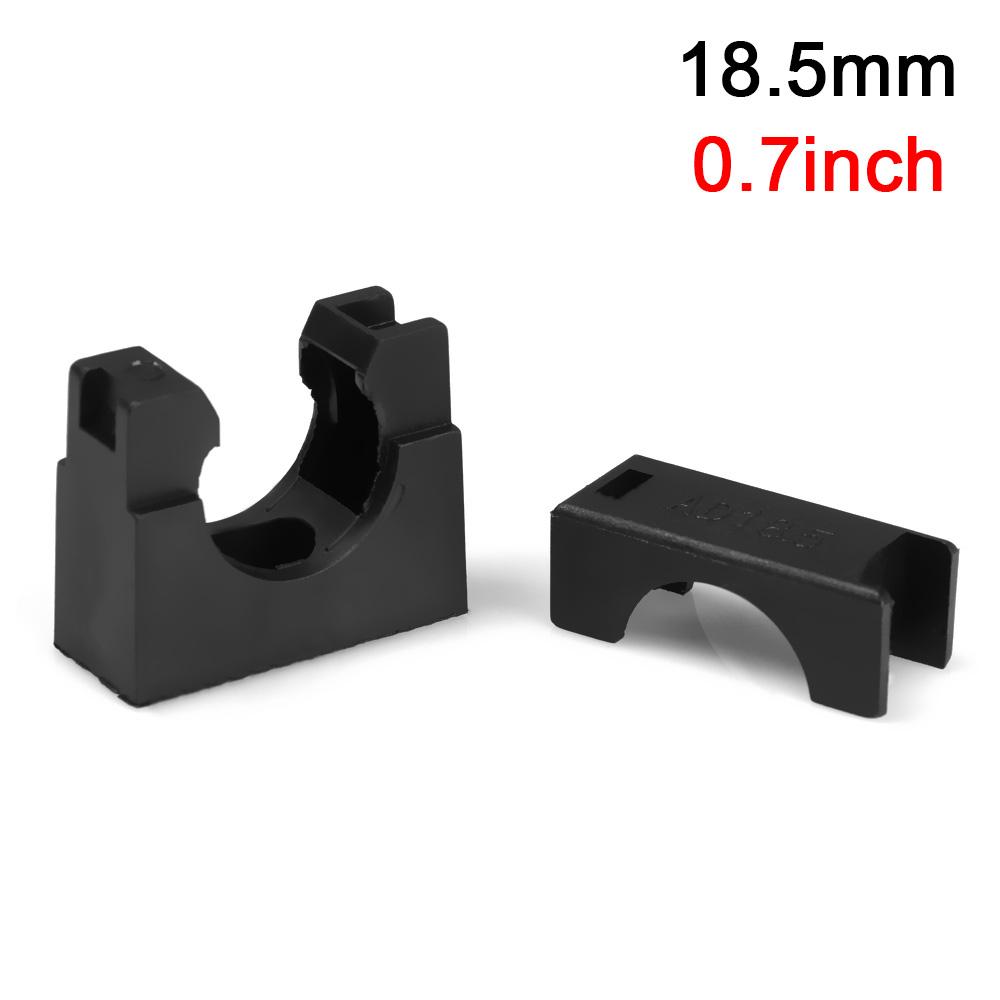 5Pcs 10-28mm PVC Pipe Clamps Wire Cable Fixing Holder Organizer Water Pipe Support Bellows Hose Hoop Buckle Electrical Fittings