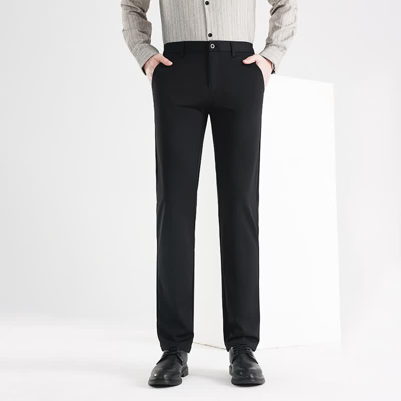 Fengmao Men's Straight-Leg Business Casual Pants FMLF7306-1