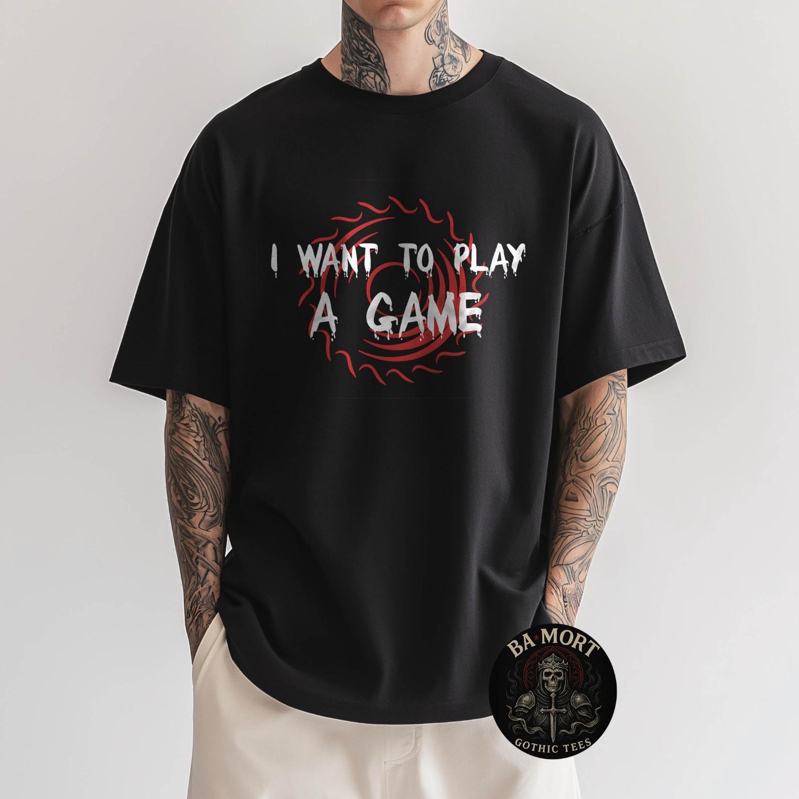 I Want To Play A Game T-Shirt S разноцветный