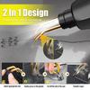 Efficient 70W Plastic Welding Kit Repair Set Quick Heating, 4 Different Staple, LED Lights for Welding Broken Plastics