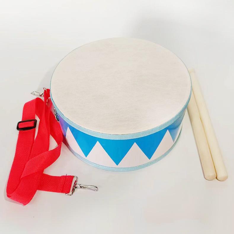 Children s Double-Sided Wooden Snare Drum - Orff Percussion Instrument for Dance and Performance.