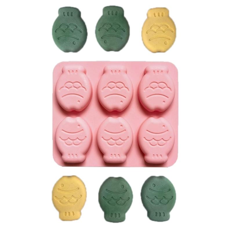 Baking Molds Fondant Molds Silicone Candy Molds Fish Shape Baking Supplies Dessert Decorating Tool for DIY and Crafts