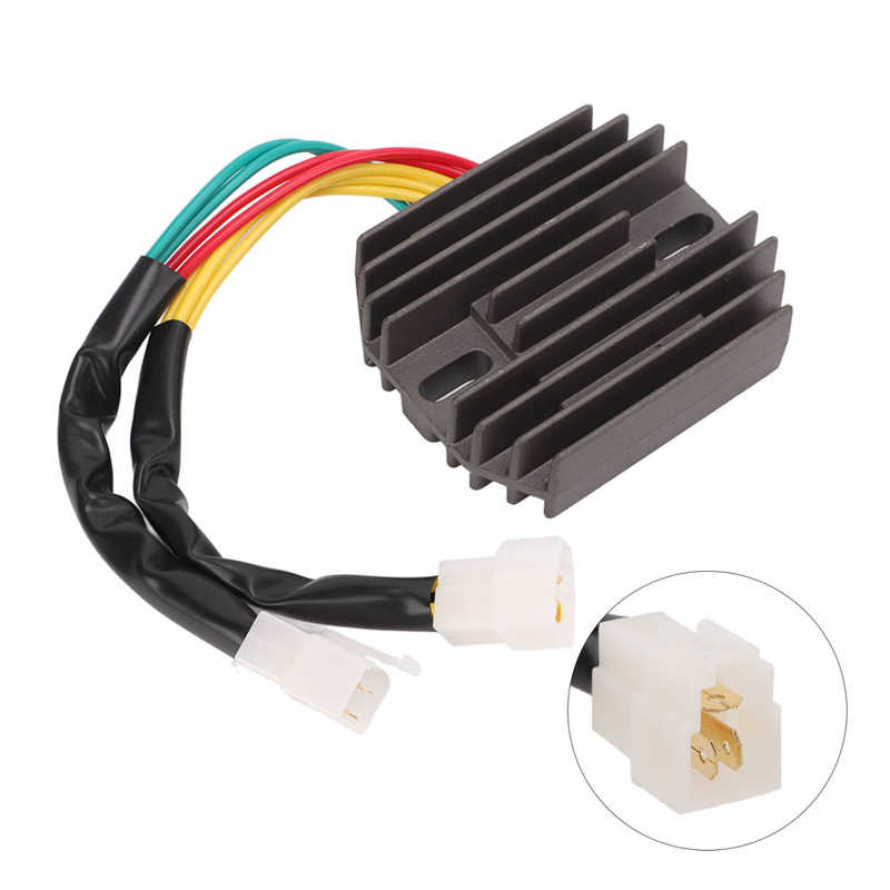 Regulator de tensiune pentru motocicleta Rezistent la uzură 12V Volți Redresor de înlocuire pentru Suzuki TL1000R TL1000 pentru