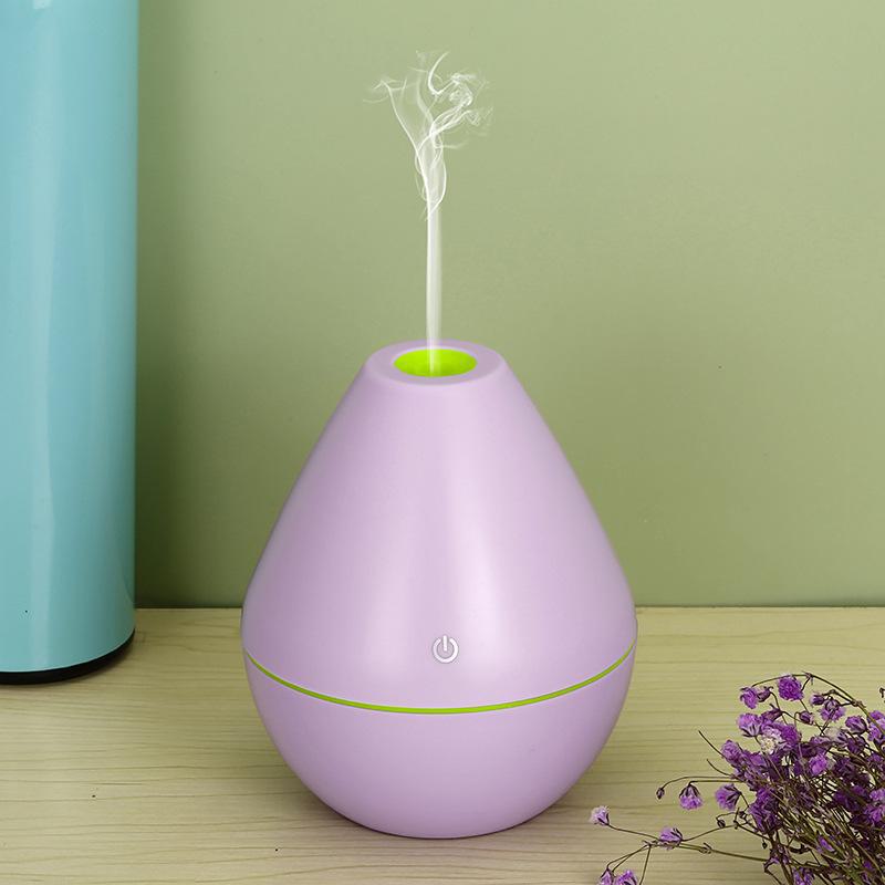 Creative USB Fog & Wood Grain Aromatherapy Humidifier with Custom Logo Option
