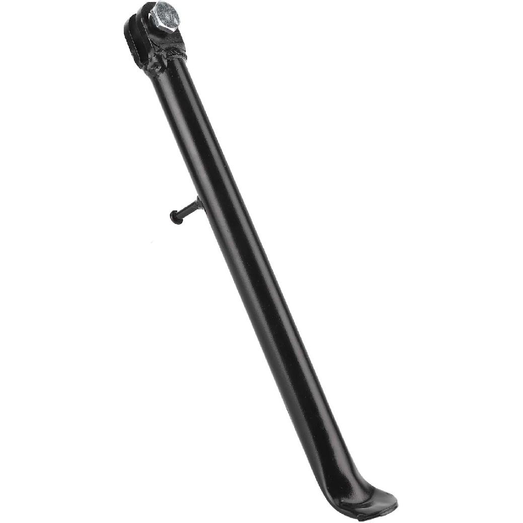 

Dirt Bike Kickstand, Spring Assisted Heavy Duty Motocross Kickstand 12 Inch Black Painted for Trail Riding Off Road Use Bike Maintenance DIY Repair