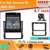 9,7" Vertikální styl Tesla obrazovka Android autorádio pro KIA Sorento BL 2002-2011 Multimediální přehrávač Carplay Navigace GPS 2din