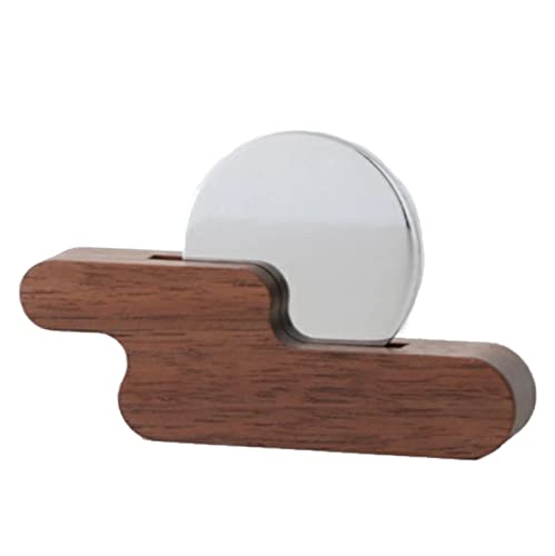 Kamidana no Sato Modern Shinto Mirror, Kasumikumo, Walnut, 1.5 inches, Natural, Small