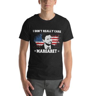 I Don't Really Care Margaret Funny Minimalist JD Vance T-shirt