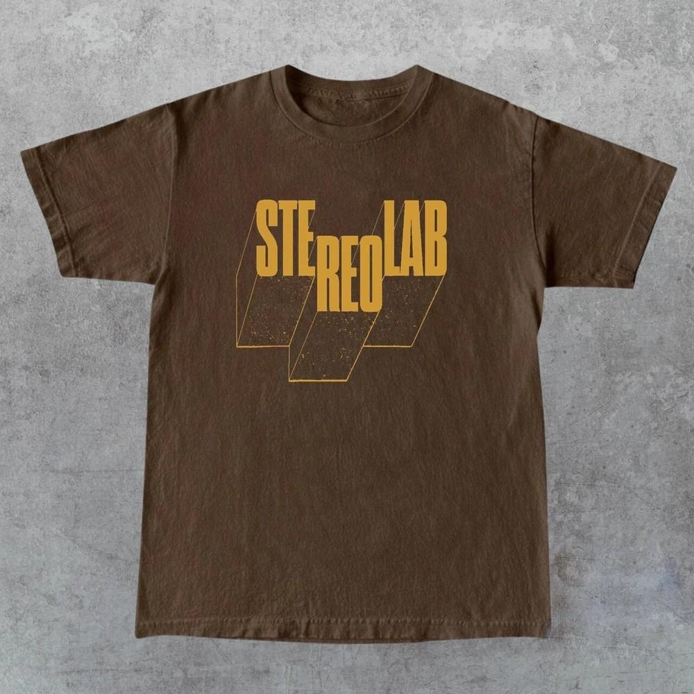 

Stereolab, Мгновенные голограммы на металлической пленке, Полный размер S-5XL BL1371, Унисекс футболка M