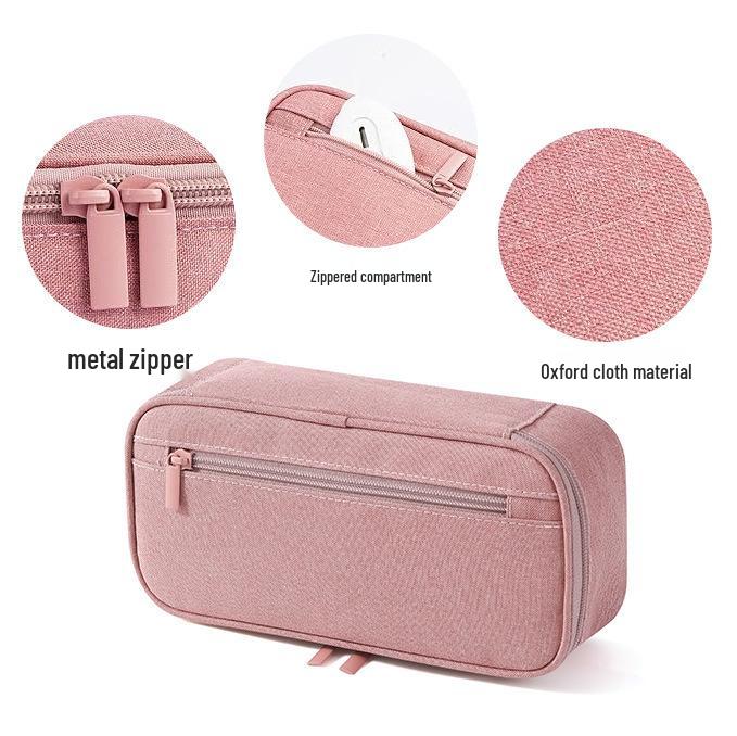 Large Capacity Multi-layer Pencil Case for High School Students - Dirt-resistant and Simple Design