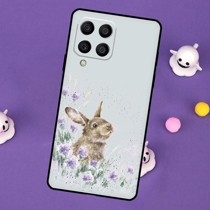 

Rabbit Cover For Samsung Galaxy M32 M52 M12 M13 M33 M23 M53 M15 M55 M31 M51 M14 M34 M54 M20 Case Samsung M23