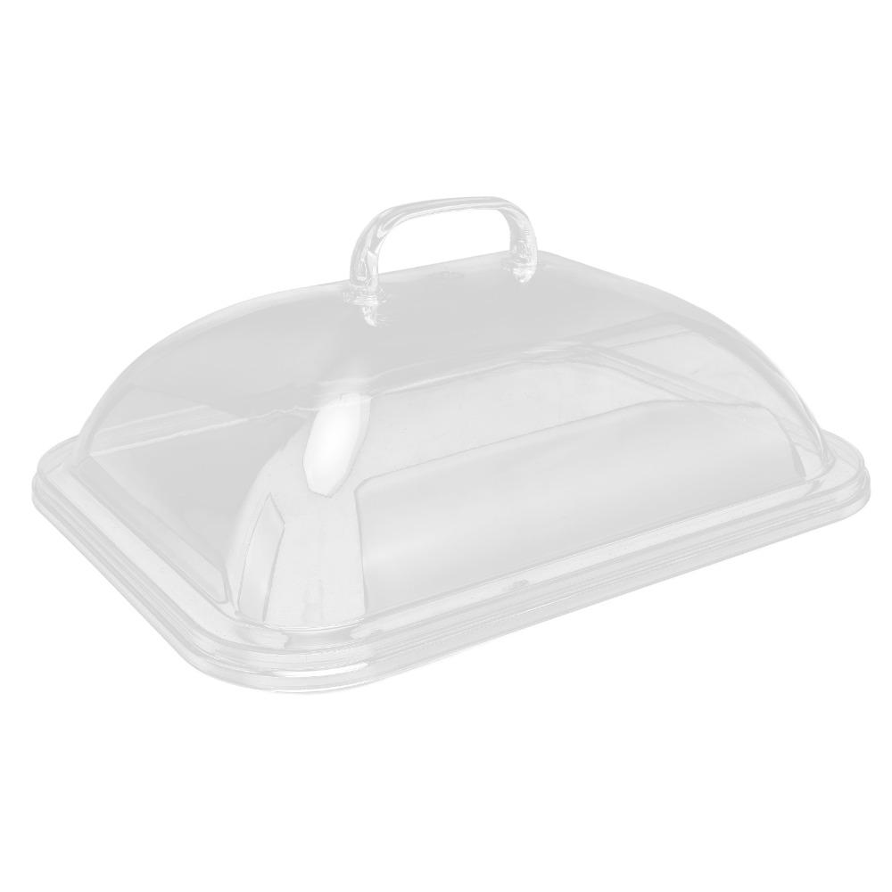 Clear Acrylic Bread Cover Reusable Food Storage Container New Food Pan Kitchen Storage