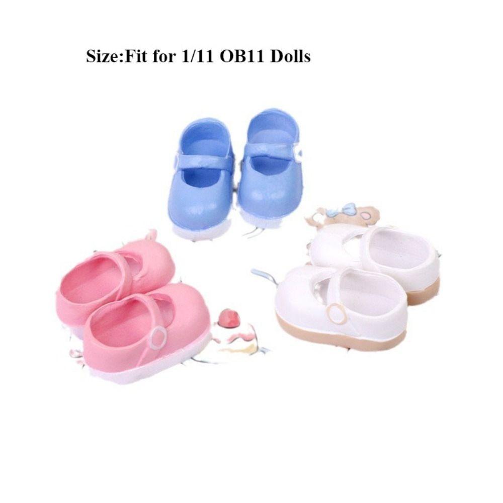 New Doll Leather Shoes  for 1/11 OB11 Doll/for 1/12 BJD Doll/For obitsu11GSCbody9OB11 Dolls