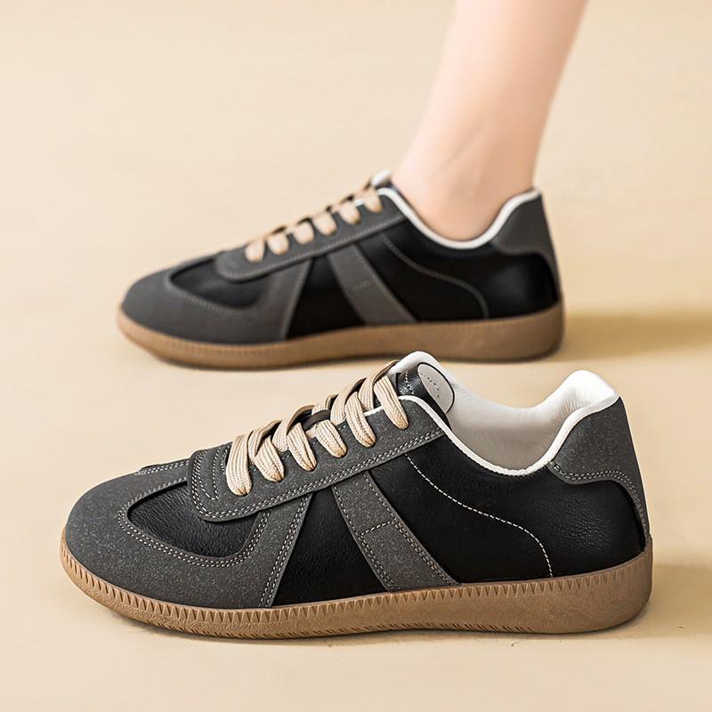 

German Training Shoes Women s New Breathable Small White All-matching Flat Sports Casual Fashion Skate Women 35