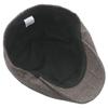 Jesienno-zimowa męska czapka gazeciarza Brytyjski beret Ciepła czapka do przodu