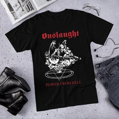 ONSLAUGHT "Power From Hell" T-Shirt - Heavy Metal Band Merchandise