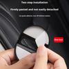 Universal Car Door Lock Protector 4 Pieces Self-Adhesive Auto Decorative Accessories Car Door Lock Rustproof Cover Interior Mirrors 6