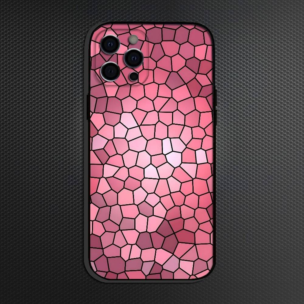 Glass Illustration Phone Case For iPhone 16,15,14,13,12,11 Plus,Pro Max, Others Soft Black Cover