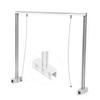 Reptile Lamp Stand Adjustable Aluminium Alloy Hanging Lamp Holder for Turtle Tank Fish Tank