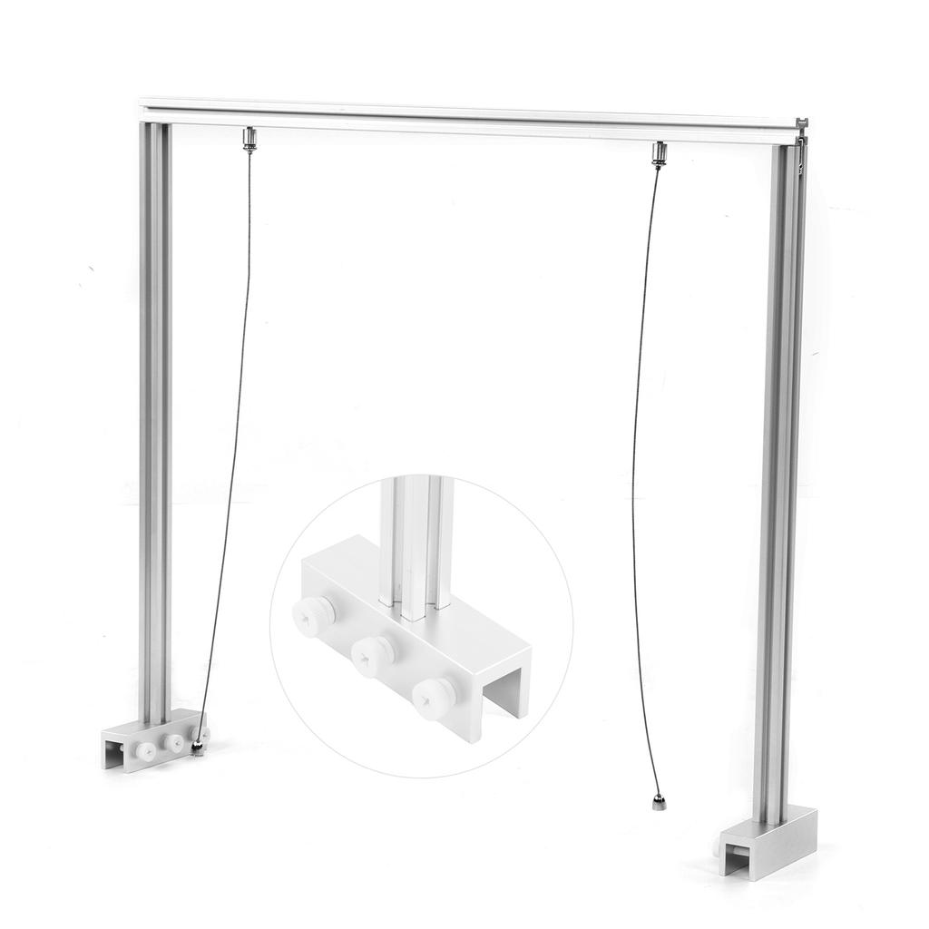 Reptile Lamp Stand Adjustable Aluminium Alloy Hanging Lamp Holder for Turtle Tank Fish Tank