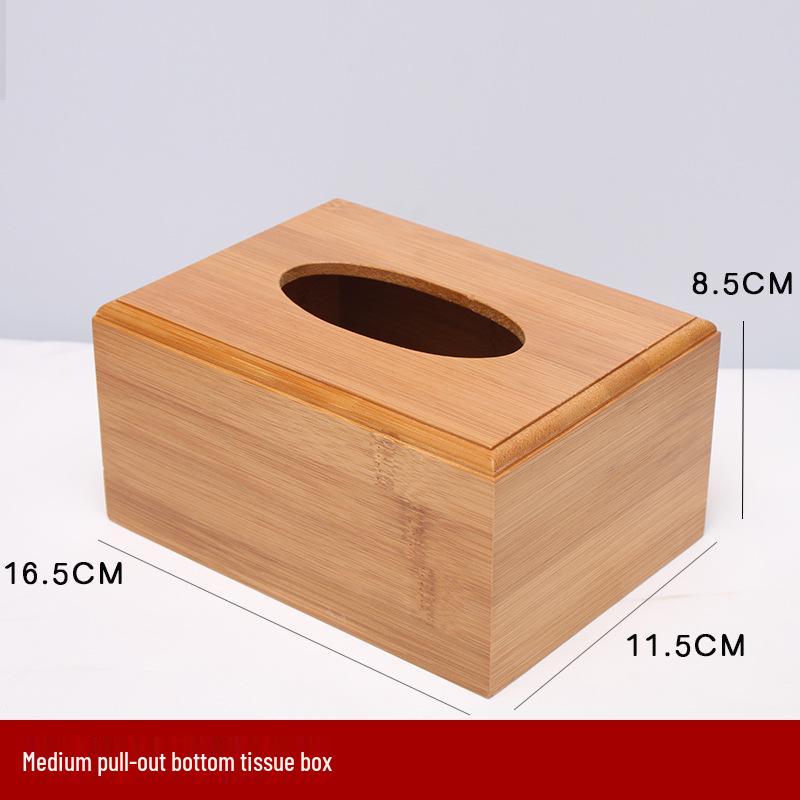 Custom Printed Wooden Napkin and Tissue Box for Restaurants and Hotels