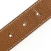 Hermes H Belt 85 Belt Reversible Black / Brown Calfskin Unisex Used