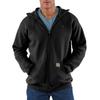 Carhartt Midweight Hooded Sweatshirt K122 US Black (Carhartt) Men's Zip-Front Size X-Large Color
