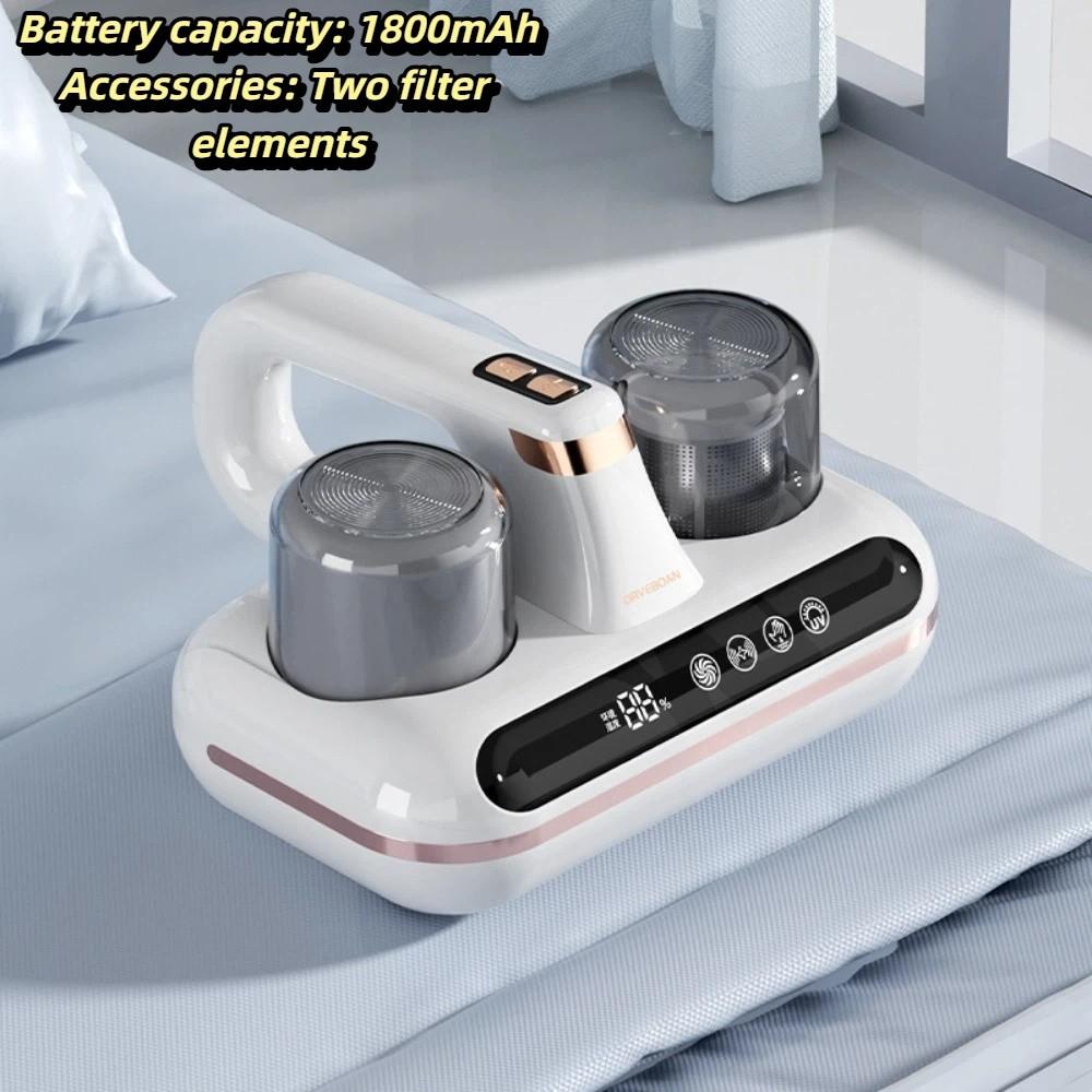 Lightweight Design Wireless Mattress Mite Remover UV Sterilization Vacuum Household