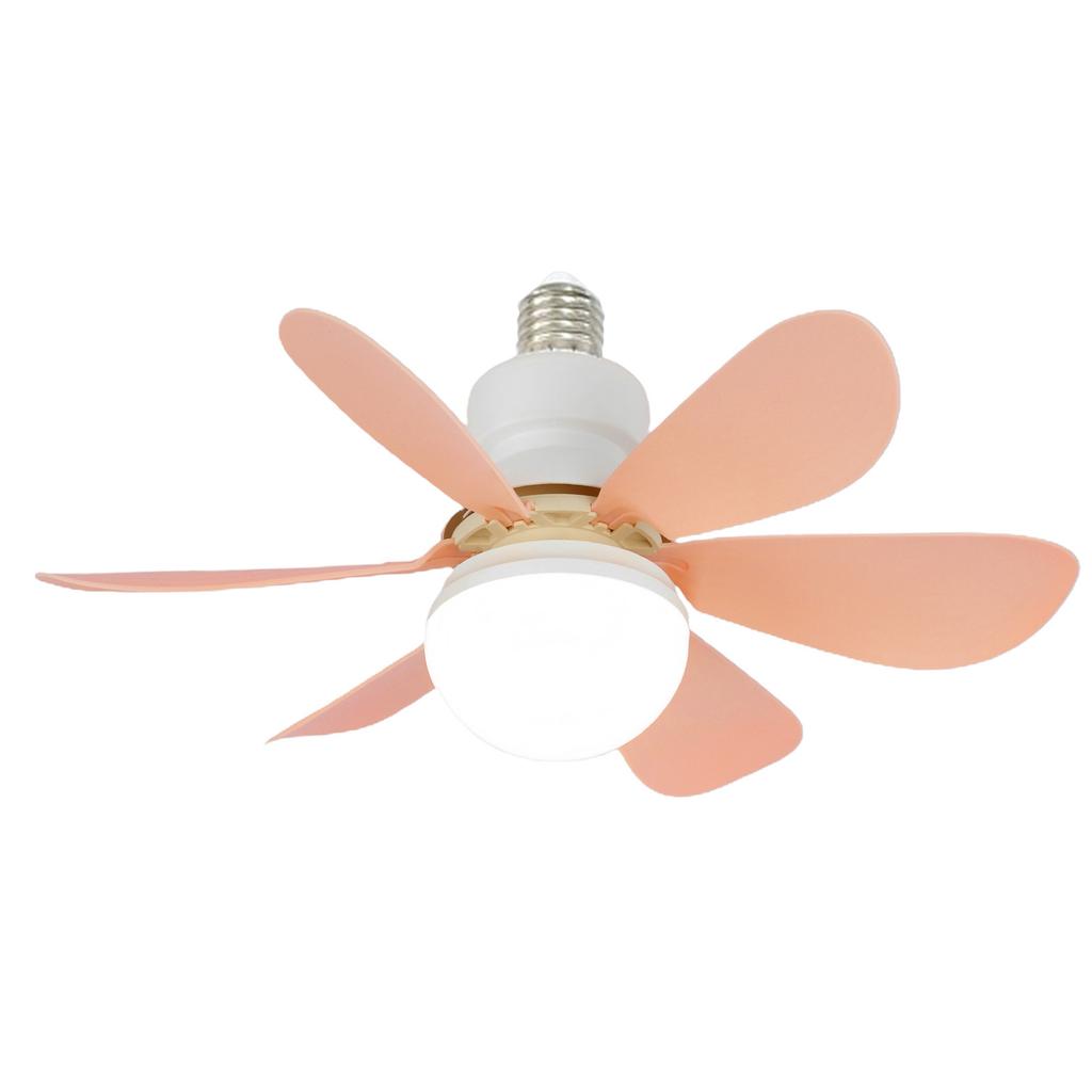 E27 Ceiling Fan with LED Light 30W AC86-265V 110V 220V Fan Light for Indoor Office Market White Lights Chandelier Fan