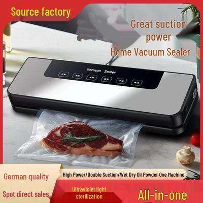 Automatischer Vakuumierer & Lebensmittelverpackungsmaschine zur Frischeerhaltung, Ideal für trockene und feuchte Lebensmittel
