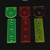 1Pcs Coral Rack Marine Reef Stand Acrylic Fluorescence SPS Coral Frag Bracket Growing Plug Holder Fish Tank Aquarium Accessories