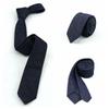 Adjustable Jean Fabric Tie Narrow Retro Cravat Simple Denim Men Necktie  Business