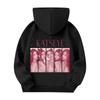 Kids Pullover Hoodie Loose Fit Long Sleeve with Letter Print and Pockets for Boys and Girls Casual Everyday Wear