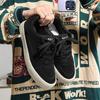 New Black Bread Shoes Men's Breathable Couple Casual Skateboard Shoes Men's Versatile Trend Canvas Shoes Men