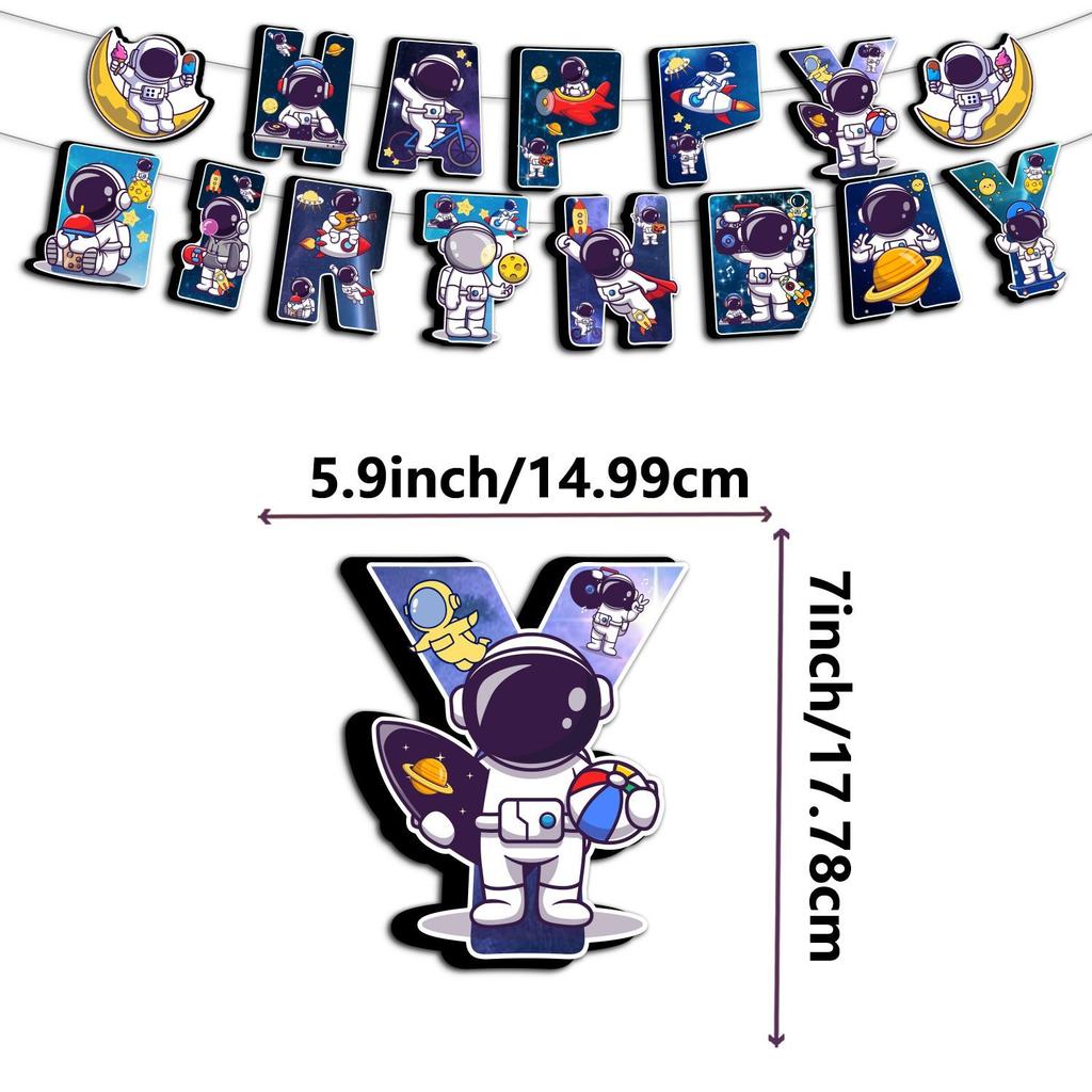 Space-Themed Birthday Party Decorations: Balloons, Banners, Backdrops, and Decorative Props for Space Enthusiasts