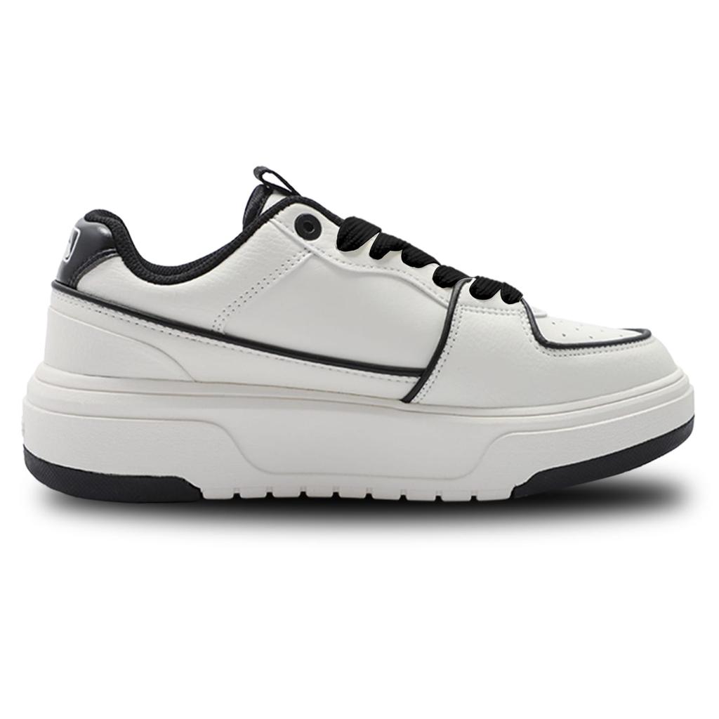 MLB Chunky Liner Slip Resistant Cushioning Abrasion Resistant Lightweight Height Increasing Low top Skateboard Shoes 3ASXCA12N-50WHS(Team58- )