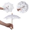Embroidery Flower Girl Umbrella 26/31/43/53cm Kids Sun Umbrella  Bride Wedding Gift